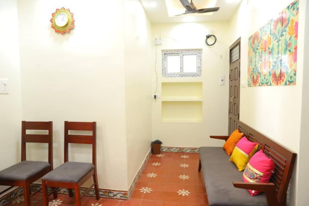 Heritage Home With 3 Bed/3 Bath With Kitchen In A Residential Neighborhood. Madurai Ngoại thất bức ảnh
