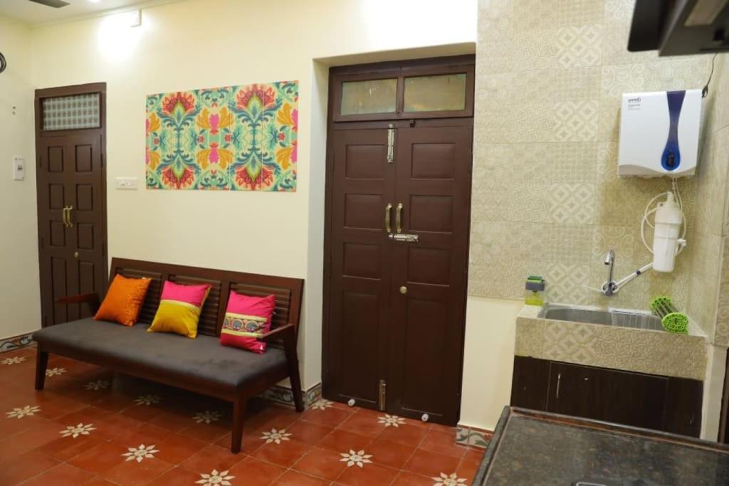 Heritage Home With 3 Bed/3 Bath With Kitchen In A Residential Neighborhood. Madurai Ngoại thất bức ảnh